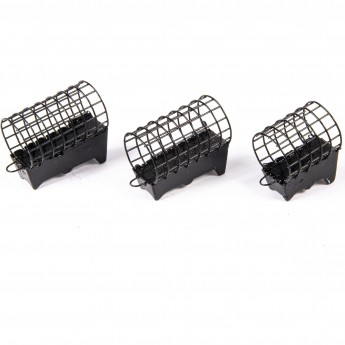 Набор металлических фидерных кормушек FEEDER CONCEPT M1 точный заброс река 80г 100г 120г 3шт