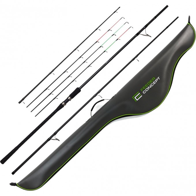 Удилище фидерное FEEDER CONCEPT Distance Extra Heavy 150 3.60 м с чехлом EVA 145см FCDIH150-360-PR Удилище фидерное FEEDER CONCEPT Distance Extra Heavy 150 3.60 м с чехлом EVA 145см FCDIH150-360-PR
