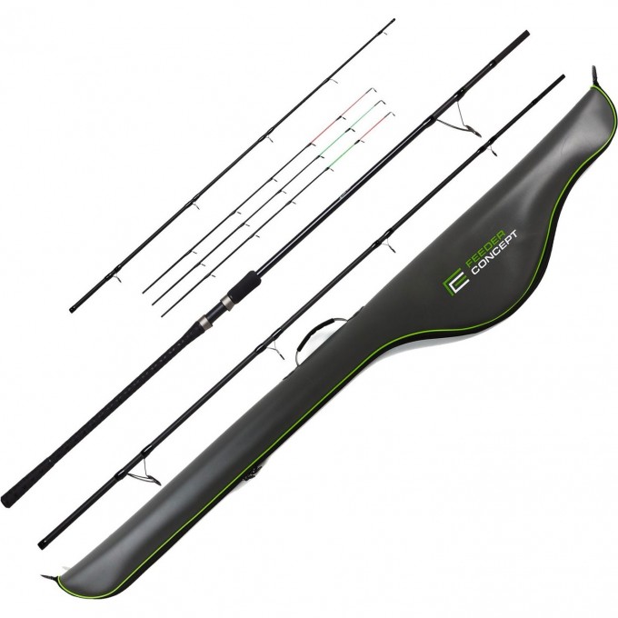Удилище фидерное FEEDER CONCEPT Distance Extra Heavy 210 3.90 м с чехлом EVA 165см FCDIH210-390-PR Удилище фидерное FEEDER CONCEPT Distance Extra Heavy 210 3.90 м с чехлом EVA 165см FCDIH210-390-PR