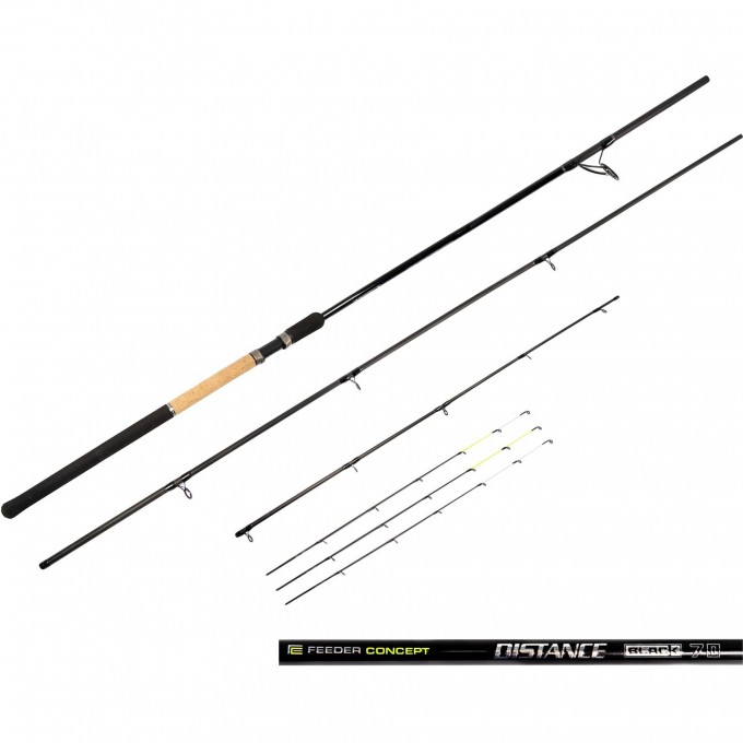 Удилище фидерное FEEDER CONCEPT DISTANCE BLACK 070 3.60 FCDIB070-360 Удилище фидерное FEEDER CONCEPT DISTANCE BLACK 070 3.60 FCDIB070-360