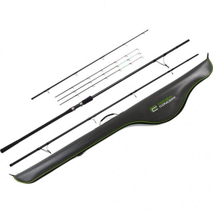 Удилище фидерное FEEDER CONCEPT DISTANCE BLACK EXTRA HEAVY 180 3.90 FCDIBH180-390 Удилище фидерное FEEDER CONCEPT DISTANCE BLACK EXTRA HEAVY 180 3.90 FCDIBH180-390