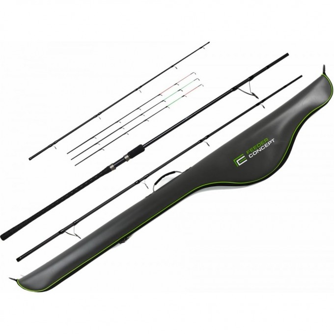 Удилище фидерное FEEDER CONCEPT DISTANCE BLACK EXTRA HEAVY 210 3.90 FCDIBH210-390 Удилище фидерное FEEDER CONCEPT DISTANCE BLACK EXTRA HEAVY 210 3.90 FCDIBH210-390